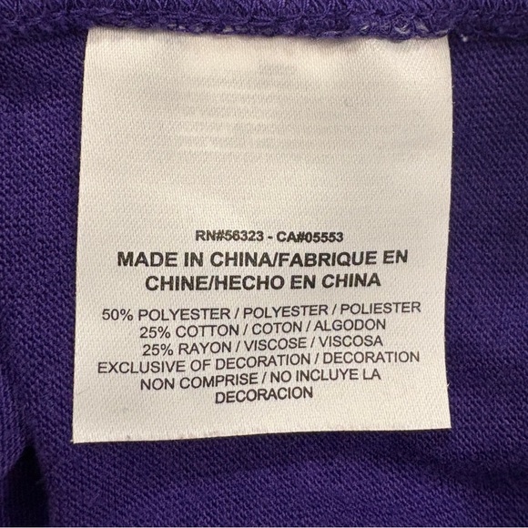 Nike Purple and Orange Activewear Tank Top Size Large - Picture 5 of 7